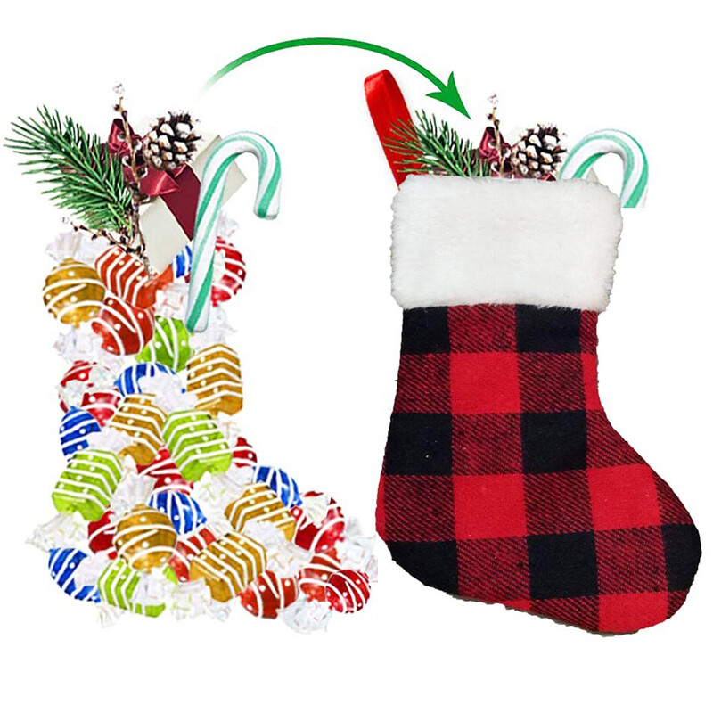Ciorapi de Crăciun, 12 bucăți, pungă de bomboane, cadou de Moș Crăciun, șosete, ornamente pentru brad de Crăciun, pandantiv, cizme mici, decorațiuni pentru Anul Nou pentru copii