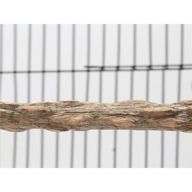 1 buc leagăn din lemn natural de piper de Sichuan, scară de nor, scară de alpinism cu clopot, mușcătură, alpinism, agățat cușcă inelă, accesoriu pentru cușcă de păsări