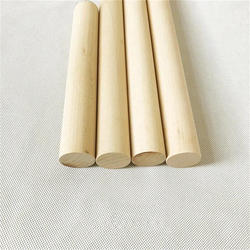 Praktiline puiduvärvi naturaalne mängupulk, 1 X linnuküünisega lihvimisvarras