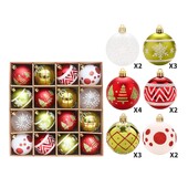 16 Božićnih kuglica u boji šampanjca Zlatne i bijele Božićne kuglice Ukrasi Božićne kuglice Privjesci za božićno drvce Dekoracije za kućne zabave