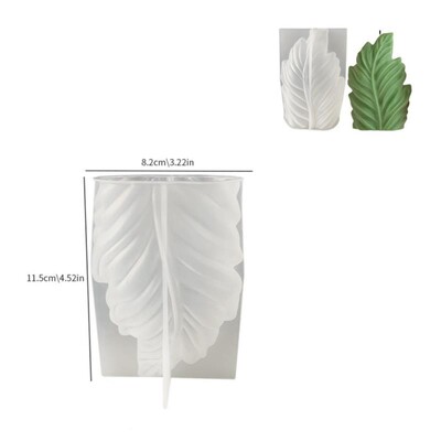 Ακανόνιστο γεωμετρικό σχήμα περιστρεφόμενη λωρίδα κυλινδρικό κύμα Κερί Καλούπι σιλικόνης Μεγάλο κέλυφος Φύλλο κερί Ακρυλικό καλούπι σαπουνιού