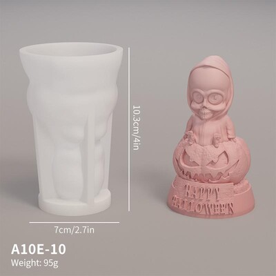 3D Ghost Silicone Mould Multi Style Halloween Spectre Aroma Soap Resin Ornament Making Mold Σοκολάτα Ψήσιμο στο σπίτι Διακόσμηση σπιτιού