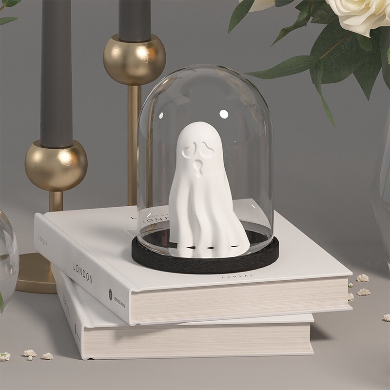 3D Ghost Silicone Mould Multi Style Halloween Spectre Aroma Soap Resin Ornament Making Mold Σοκολάτα Ψήσιμο στο σπίτι Διακόσμηση σπιτιού