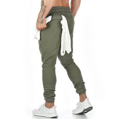 Muška moda za pletenje, fitnes, pamučne trenirke, ležerne hlače za vježbanje u teretani, trčanje, hlače, hlače za trčanje, čučnjevi, trenerke