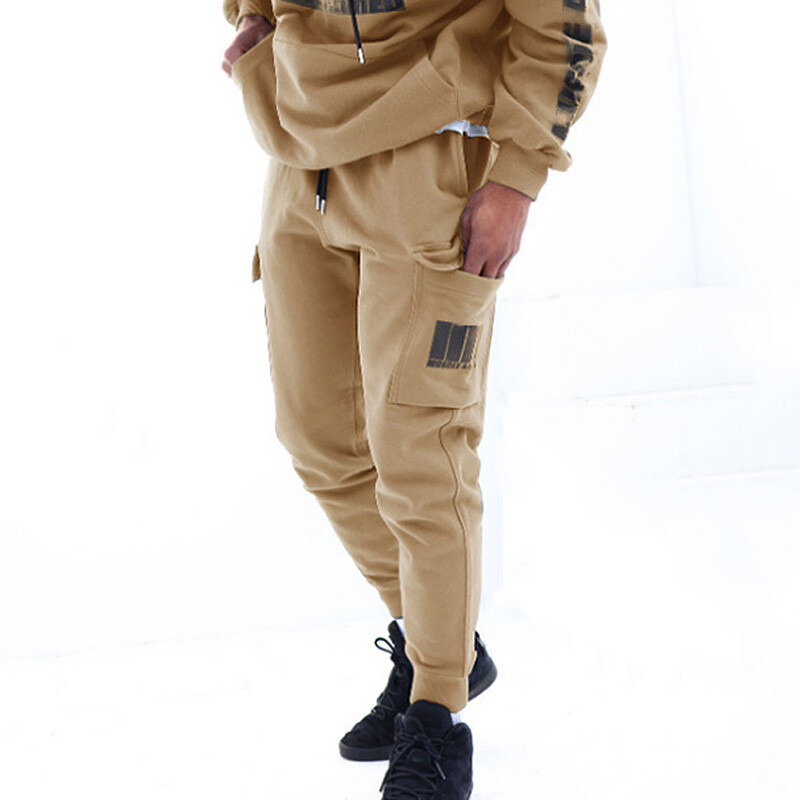 Pantaloni cargo sport pentru sală de gimnastică pentru bărbați Pantaloni de fitness Jogger Noua modă Musculos Culturism Alergare Antrenamente Pantaloni de sport casual