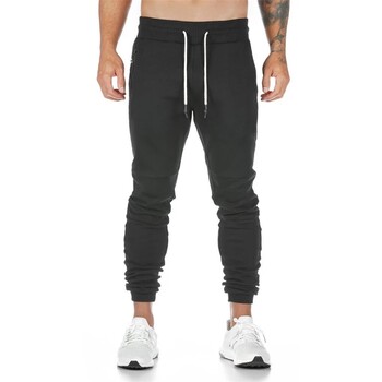 Joggers Sweatpants Ανδρικά καθημερινά παντελόνια μονόχρωμα Γυμναστήρια Fitness Workout Αθλητικά Παντελόνια Φθινόπωρο Χειμώνας Ανδρικό παντελόνι crossfit