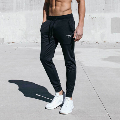 Pánske bavlnené ležérne nohavice do posilňovne, streetwear, hip hop, bežecké nohavice, tepláky, športové oblečenie, jogging, pánske fitness nohavice