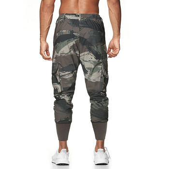 Ανδρικό γυμναστήριο Αθλητικό παντελόνι Camo Fitness Άνδρες Joggers Τρέξιμο Παντελόνι προπόνησης Αθλητικά ρούχα Casual Παντελόνια Ανδρικά παντελόνια Cargo Ανδρικά παντελόνια