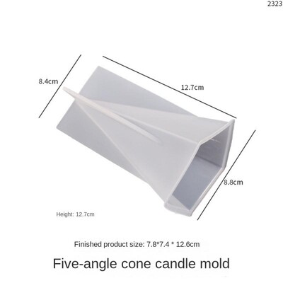 Mucegai din silicon pentru lumânări cu forme multiple DIY, cu arc în dungi, pentru fabricarea de lumânări parfumate, matriță de ceară, ipsos, ornament din rășină, mucegai pentru artizanat, decor acasă