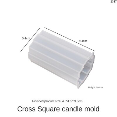 Mucegai din silicon pentru lumânări cu forme multiple DIY, cu arc în dungi, pentru fabricarea de lumânări parfumate, matriță de ceară, ipsos, ornament din rășină, mucegai pentru artizanat, decor acasă