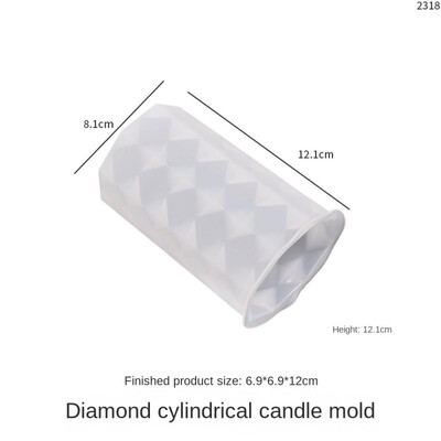 Mucegai din silicon pentru lumânări cu forme multiple DIY, cu arc în dungi, pentru fabricarea de lumânări parfumate, matriță de ceară, ipsos, ornament din rășină, mucegai pentru artizanat, decor acasă