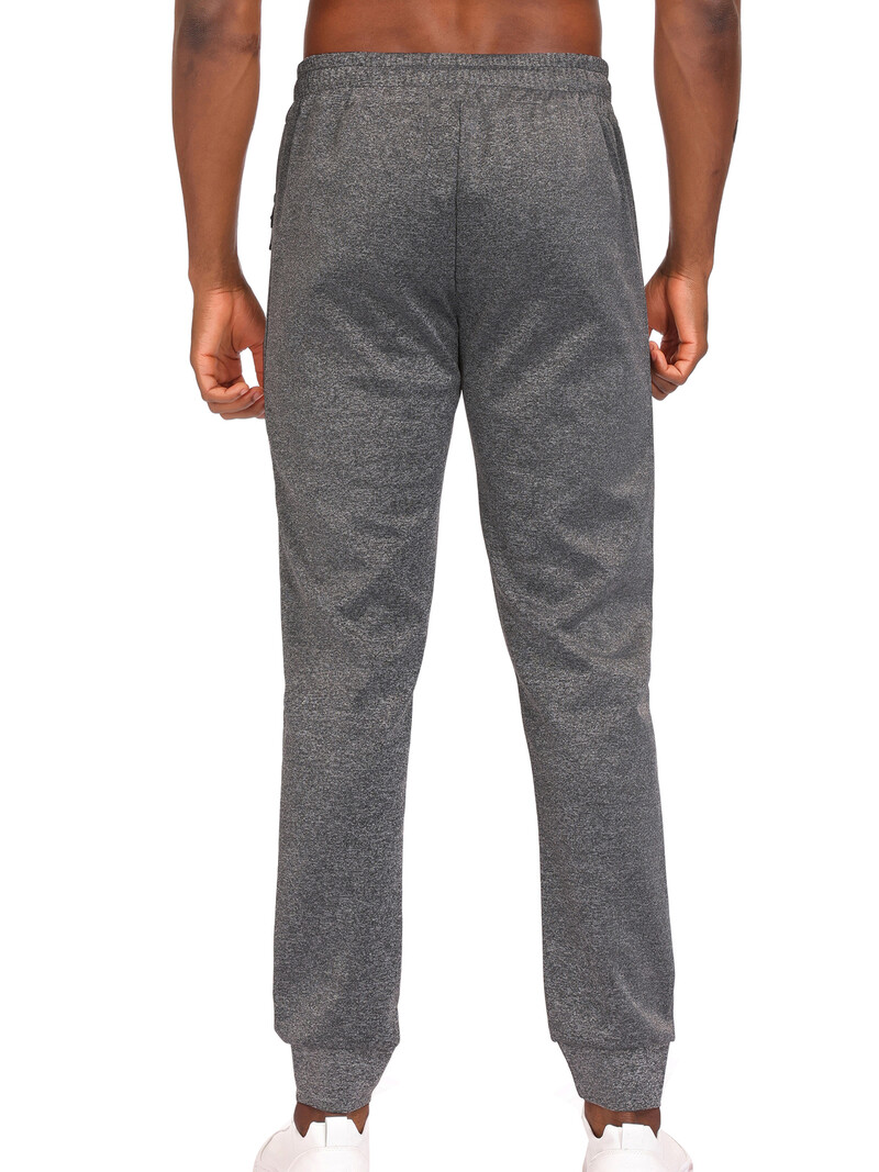 Pánske tepláky Joggers s vreckami, fitness dlhé nohavice s elastickým pásom a sťahovacou šnúrkou