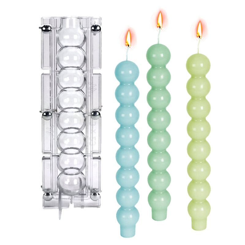stivă sferă coloană lumânare matrițe acrilice geometrie bilă cilindru sfeșnic matrițe din plastic demold ușor suport de lumânare decor acasă