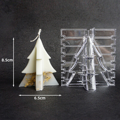 Coloană cu geometrie creativă Kit de fabricare a mucegaiului pentru lumânări din acril, bricolaj, lumânare, matriță din plastic, lumânări lucrate manual, cadou, artizanat, cadou pentru decorarea casei