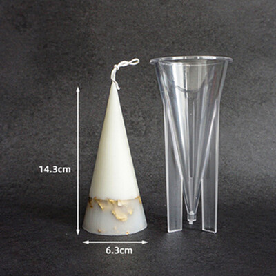 Coloană cu geometrie creativă Kit de fabricare a mucegaiului pentru lumânări din acril, bricolaj, lumânare, matriță din plastic, lumânări lucrate manual, cadou, artizanat, cadou pentru decorarea casei