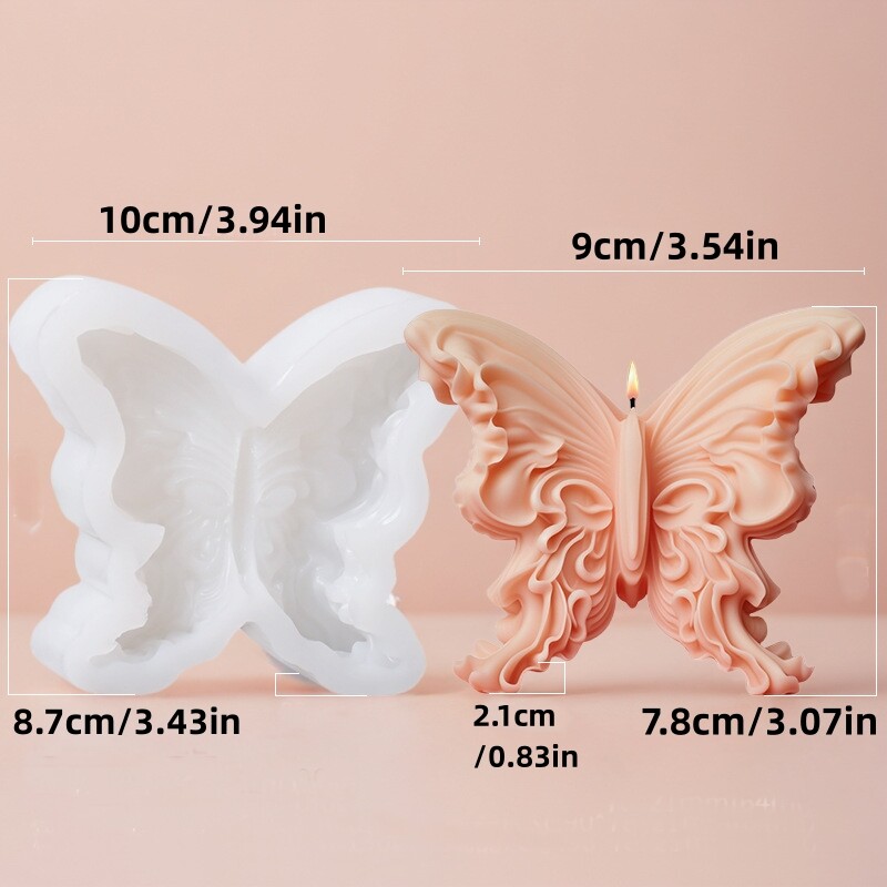 DIY Κερί Πεταλούδα Καλούπι Σιλικόνης Χειροποίητο Σαπούνι Άρωμα Κερί Γύψινο Πεταλούδα Καλούπια Διακοσμητικών Αγγέλων Χειροτεχνίες Διακόσμησης σπιτιού