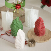 DIY silikona sveču veidņu lapu aromātisks sveču izgatavošanas sveķu veidnes neregulāras ģeometriskas lapas sveces ziepju ģipša vaska pelējuma mājas dekors