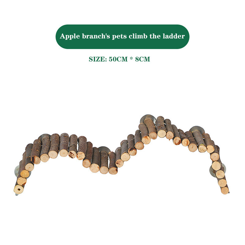 Putnu Kāpnes Asaris Papagailis Kāmja Kāmja Kāmja Rotaļlietas Dabas Koka Statīvs Košļājamā Rotaļlieta Mazam dzīvniekam