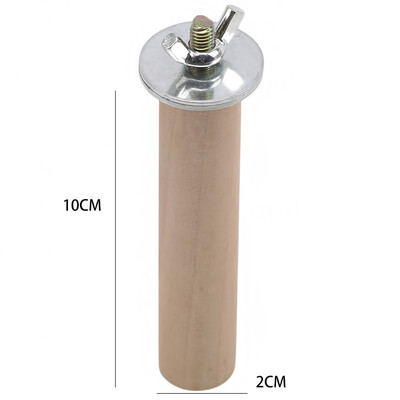 Parrot Pet Raw Standing Stick Ξύλο Κρεμαστό σταντ ράφι παιχνιδιών Sticksstand Parakeet Branch Perches for Bird Cage Bar Προμήθειες για κατοικίδια