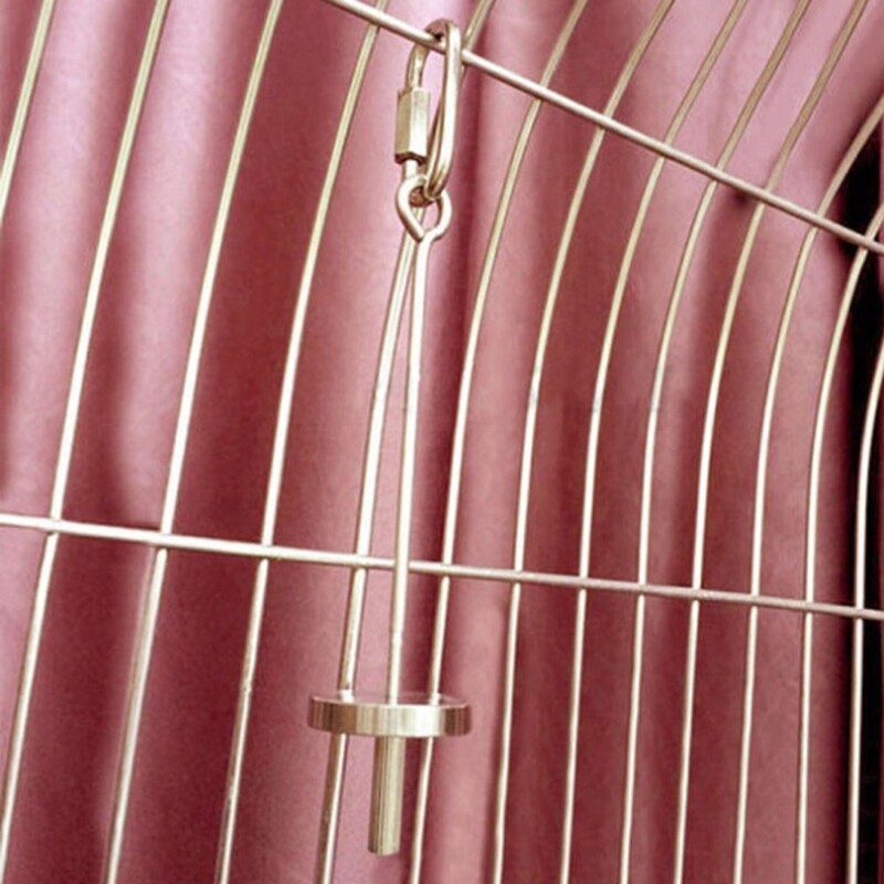 1Gb Jauns Papagaiļi Putni Barības Turētājs Atbalsts Mazs Dzīvnieks Nerūsējošā tērauda Augļu Šķēpu Stick Gaļas Iesms Putnu Barotājs