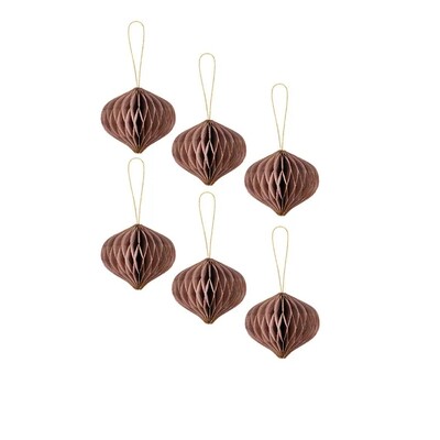 6 τμχ Κυψελοειδής Διακόσμηση Μπάλας Νέα Διακόσμηση Σπιτιού Κρεμαστό Στολισμός Γάμου Μίνι κρεμαστό χριστουγεννιάτικο δέντρο Μπάλα διακόσμησης