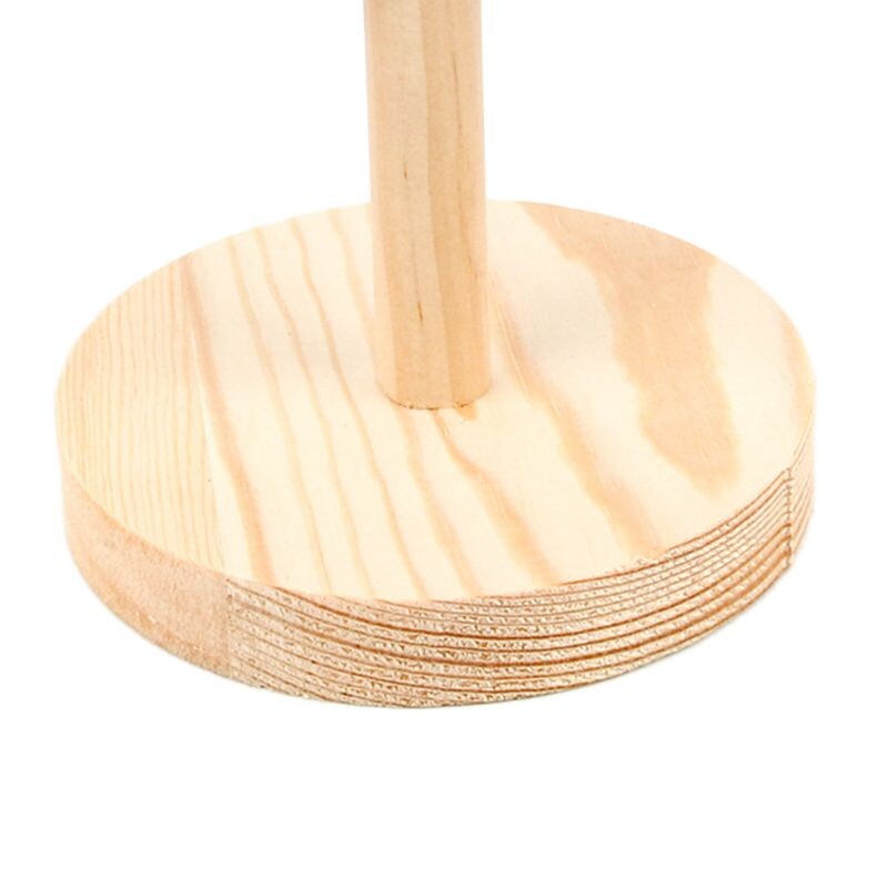 Fa madárállvány natúr asztali sügér kiképző ág játék ketrec kiegészítők