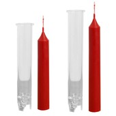 Suport 3D Mucegai pentru lumânări cu stâlp lung, turnare pentru lumânări pentru biserică, din plastic, lumânări parfumate, lumânări pentru cină, lumânări, lucrate manual