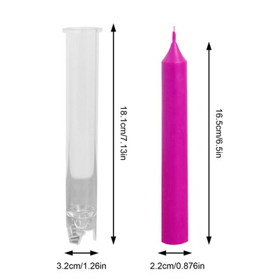 Suport 3D Mucegai pentru lumânări cu stâlp lung, turnare pentru lumânări pentru biserică, din plastic, lumânări parfumate, lumânări pentru cină, lumânări, lucrate manual