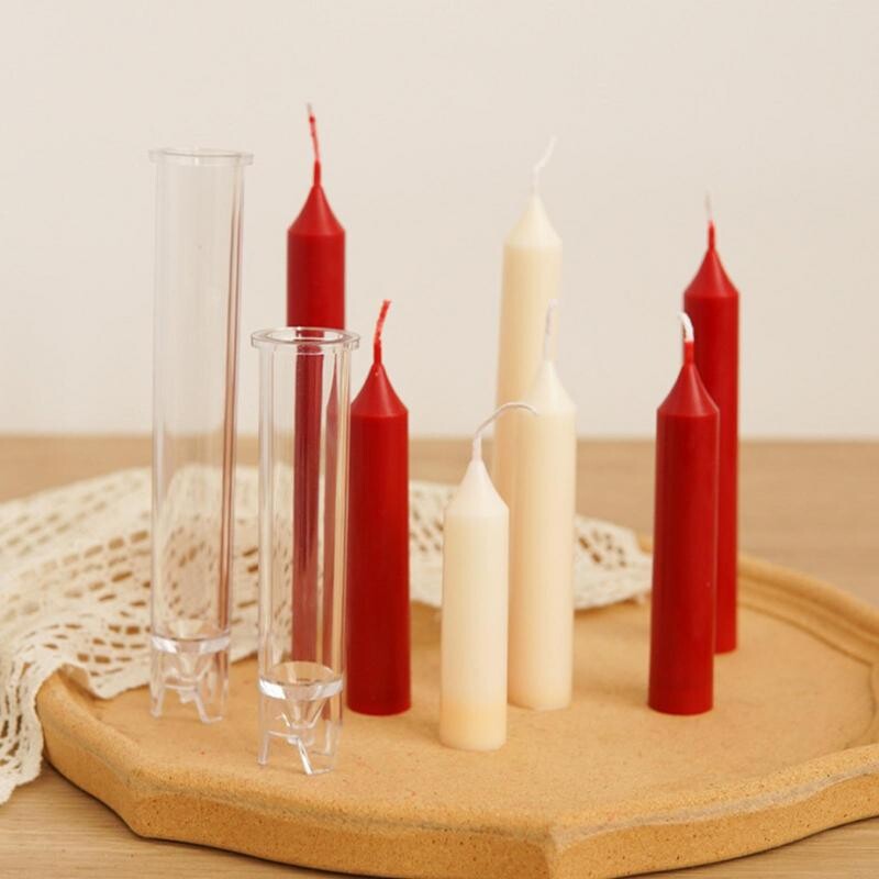 Suport 3D Mucegai pentru lumânări cu stâlp lung, turnare pentru lumânări pentru biserică, din plastic, lumânări parfumate, lumânări pentru cină, lumânări, lucrate manual