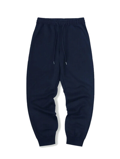 Pantaloni de modă pentru bărbați, de culoare uni, Pantaloni subțiri, confortabili, casual Pantaloni de jogging sport Pantaloni de sport de fitness, pantaloni respirabili cu cordon