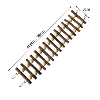 Dabīgs ābols Koks Putni Mājdzīvnieki Papagaiļi Kāpnes Kāpšanas Rotaļlieta Piekārtas Krāsainas Bumbiņas Papagaiļi Rotaļlietas Conures Papagaiļi Kaktiles