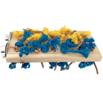 Bird Wood Platform Parrot Perch Stand Parakeet Παιδική χαρά Ράφι Κλουβί Bird Cage Αξεσουάρ για Budgies Parakeets Cockatiels