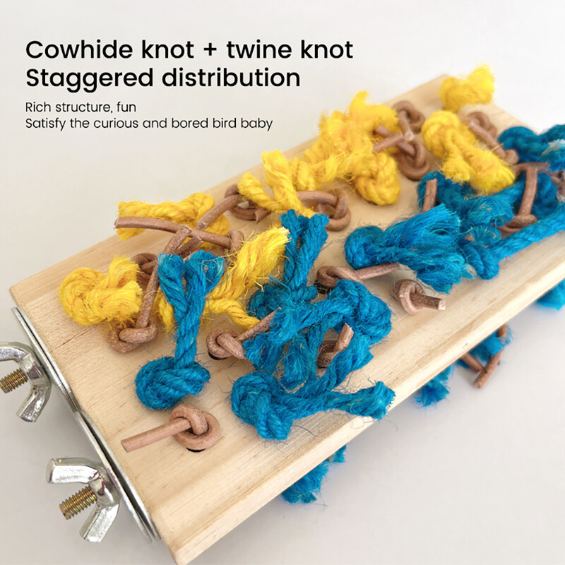 Bird Wood Platform Parrot Perch Stand Parakeet Παιδική χαρά Ράφι Κλουβί Bird Cage Αξεσουάρ για Budgies Parakeets Cockatiels