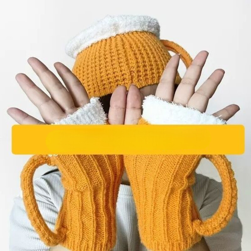 Karštai parduodamos 3D alaus bokalo kojinės, minkštos pliušinės kojinės ant grindų, šiltos vidutinio vamzdžio vilnonės kojinės, namų dekoras, poros gimtadienio dovana