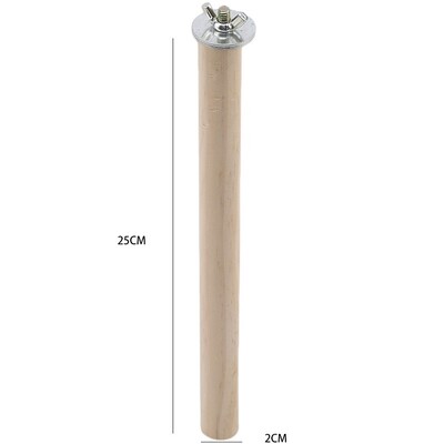 10/14/20//25cm papagailis mājdzīvnieks neapstrādāta koka piekarināms statīvs rotaļlieta papagailis Kāmja zars laktas Putnu būru piederumi