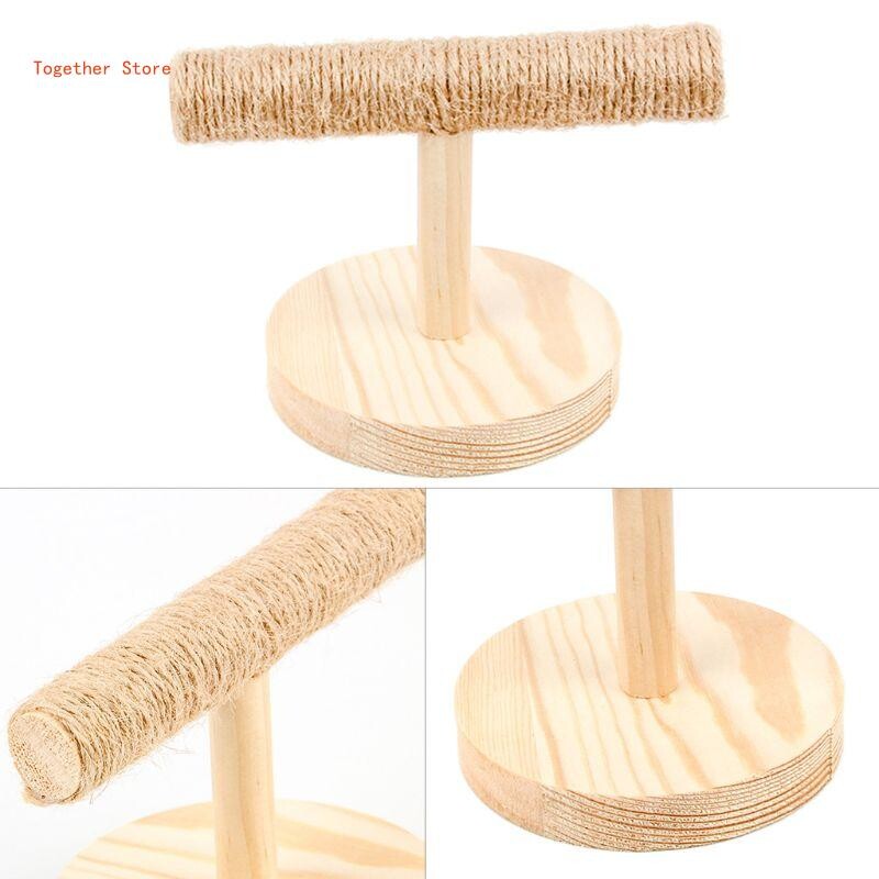 Asaru putnu statīva slīpēšanas apmācības rotaļlieta, kas paredzēta kokteiļiem Conures Love Birds 6XDD