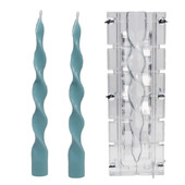 3D Screw Rod Candle Plastic Mold Diy Χειροποίητο Θυμίαμα Κερί Κατασκευής Προμήθειες Ακρυλικό Καλούπι Pc για Δώρα Δώρα Γάμου Διακόσμησης