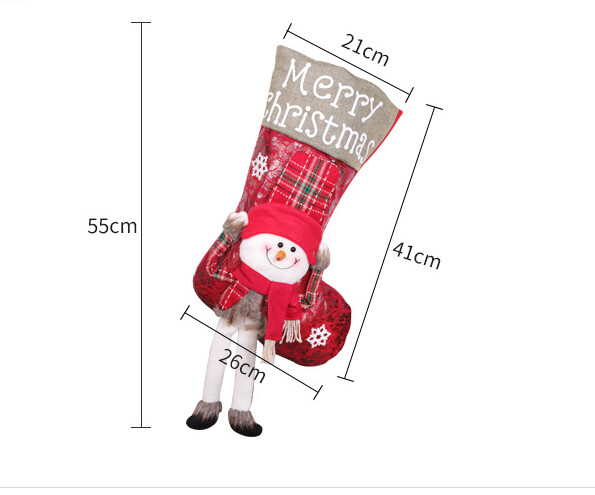 Decoratiuni de Craciun Sosete de Craciun Ornamente Pandantiv Cizme mici Copii Anul Nou Geanta de bomboane Cadou Semineu Bijuterii 2023