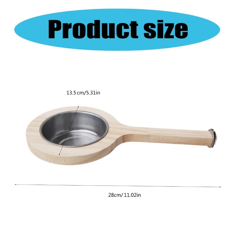 Parrot Perch Birdcage Accessories Feeder Bowl Stand λείανσης Bird Cage Bowl