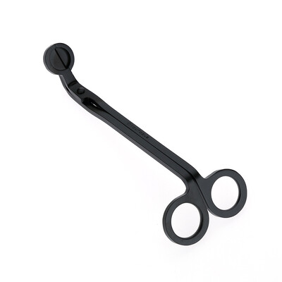 Sveces daktis šķēres klips nerūsējošā tērauda sveču serdes trimmeris DIY sveču izgatavošanas komplekts instrumenti ballītes dāvana 18cm melns rozes zelts sudrabs