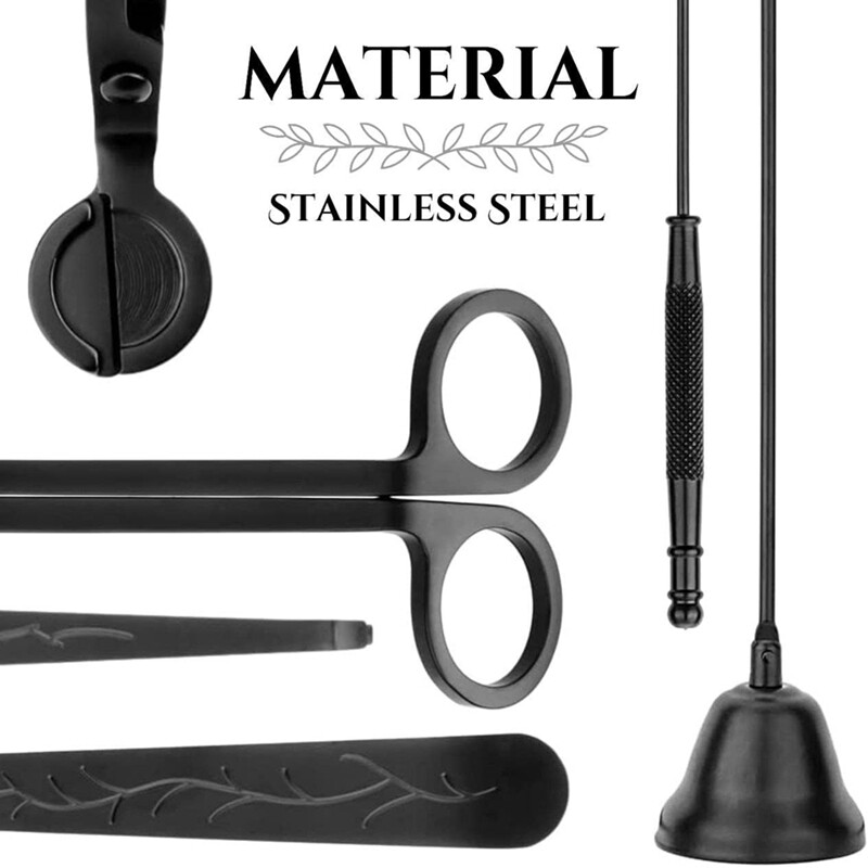 Set de accesorii pentru lumânări 3 în 1 pentru tuns fitil pentru lumânări Set de lumânări pentru îngrijirea lumânărilor