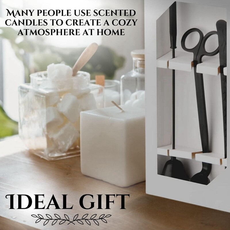 Set de accesorii pentru lumânări 3 în 1 pentru tuns fitil pentru lumânări Set de lumânări pentru îngrijirea lumânărilor