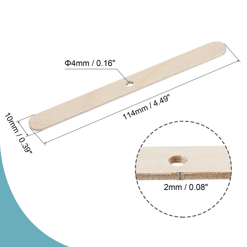 100 τεμ. Ξύλινη βάση κεριού πυρήνα κεριού Κερί σόγιας για κεριά Εργαλείο κατασκευής κεριών αρωματοθεραπείας προμήθειες κατασκευής κεριών Wick centering