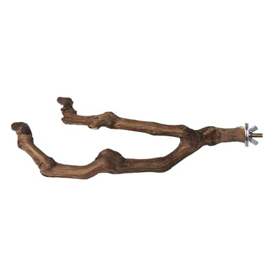 Biban de păsări Stand natural Viță de vie Bare Bifurcare/Fără ramuri Cușcă Jucărie pentru papagali Perusi Cinteze Gheară de măcinat