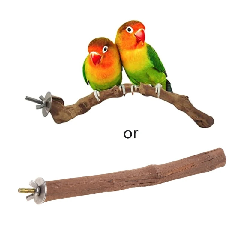 Biban de păsări Stand natural Viță de vie Bare Bifurcare/Fără ramuri Cușcă Jucărie pentru papagali Perusi Cinteze Gheară de măcinat