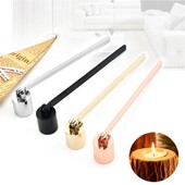 Κερί από ανοξείδωτο ατσάλι Home Long Handle Candle Snuffer Retro Διακοσμητικό κερί Aromatherapy Candle Shade