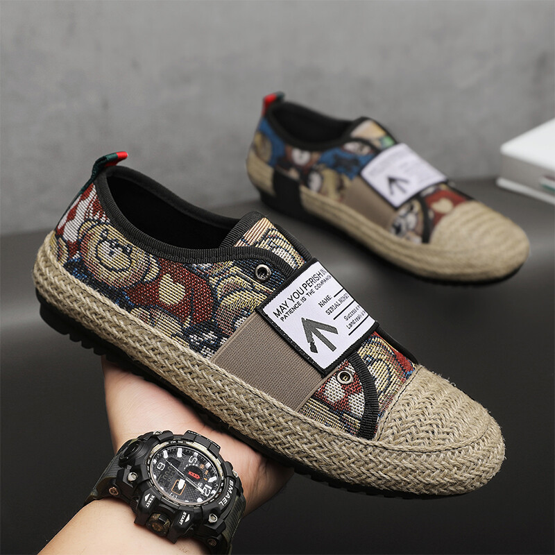 Mocasini pentru bărbați Pantofi de bărci Pantofi de birou la modă Pânză moale de înaltă calitate, confortabili, pantofi de șofat ocazional pentru bărbați 39-44