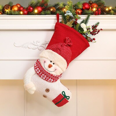 2024 Domov Vianočné ozdoby Santa Claus Snehuliak Los Darčekové ponožky Darčeková taška Ozdoby na vianočný stromček Čižmy Detské balenie