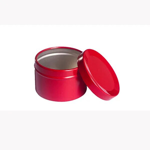 50 ml-es bádogdobozok keksz süti fém tároló doboz ajakbalzsamhoz krém gyertyatartók teásdobozok karácsonyi ajándék esküvői cukorka dobozok