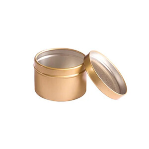 50 ml-es bádogdobozok keksz süti fém tároló doboz ajakbalzsamhoz krém gyertyatartók teásdobozok karácsonyi ajándék esküvői cukorka dobozok